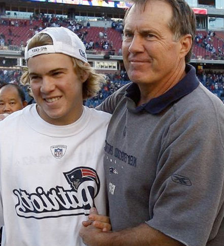 Bill Belichick & son Brian Belichick