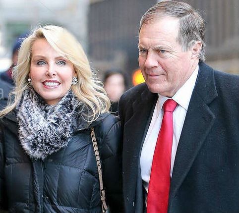 Bill Belichick with girlfriend Linda Holliday