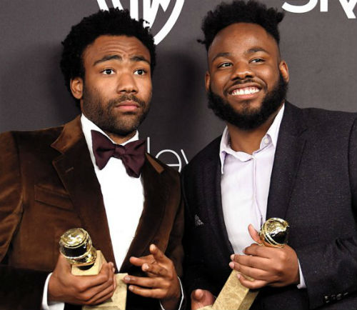 Donald Glover & brother Stephen Glover