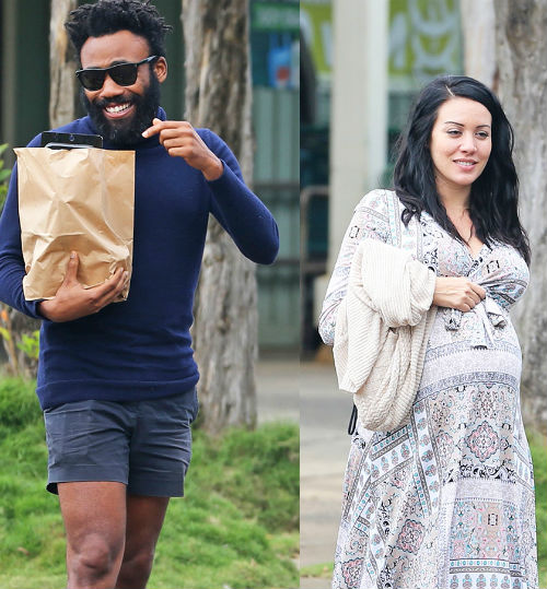 Donald Glover & Girlfriend Michelle