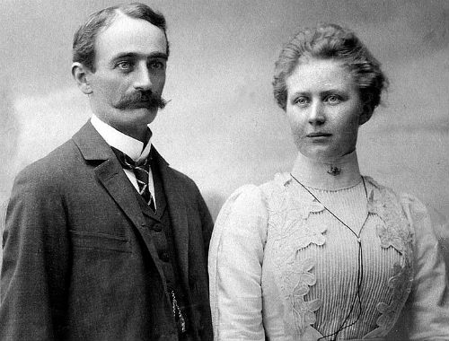 Donald Trump Grandparents- Frederick Trump & wife Mary Anne Trump