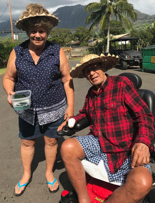 Jason Momoa's Great aunt Mimi Momoa & great-uncle Buffalo Momoa