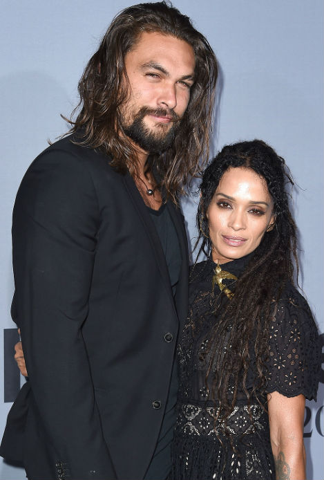Jason Momoa with Wife Lisa Bonet