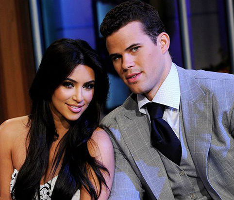 Kim Kardashian with Kris Humphries