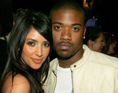 Kim Kardashian with Ray J