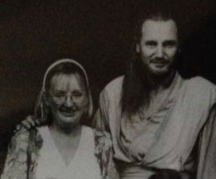 Liam Neeson with sister Rosaline