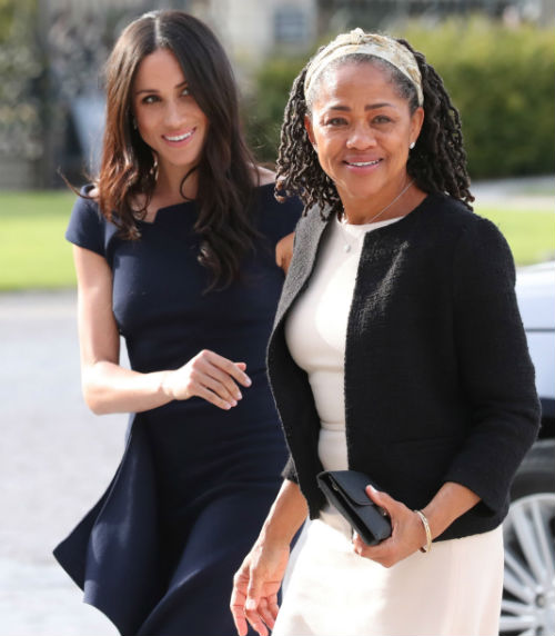Meghan Markle with Mother Doria Reginald