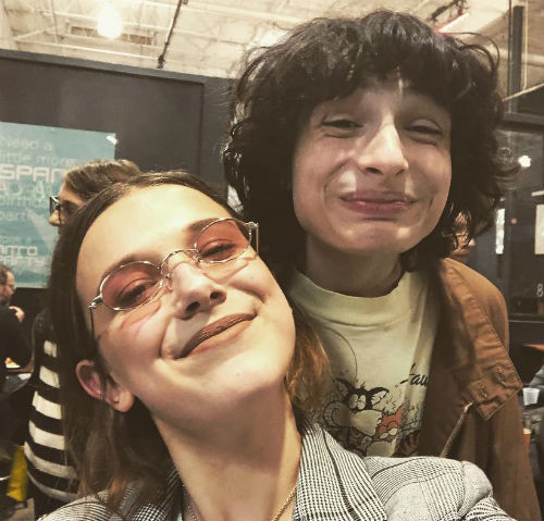 Millie Bobby Brown & Finn Wolfhard