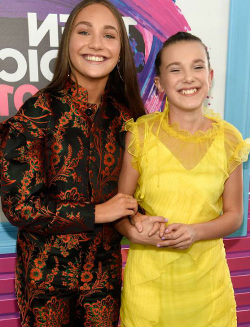 Millie Bobby Brown & Maddie Ziegler