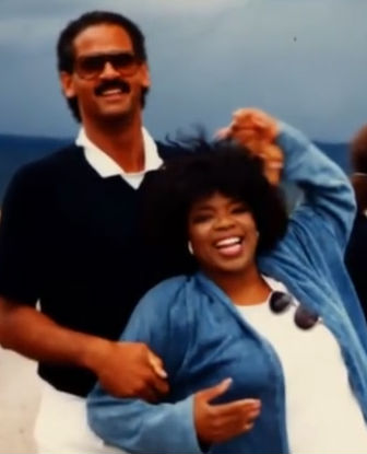 Oprah Winfrey with Boyfriend Stedman Graham