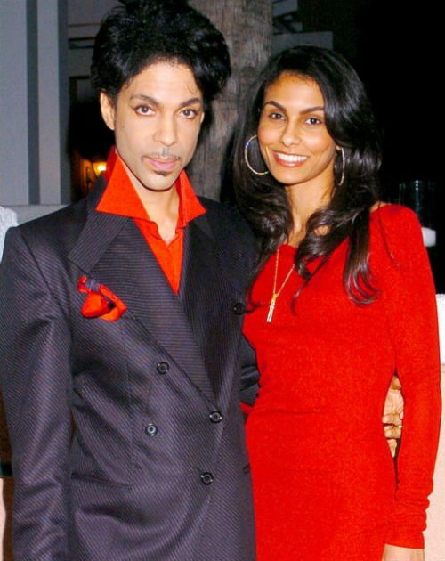 Prince with wife Manuela Manuela Testolini