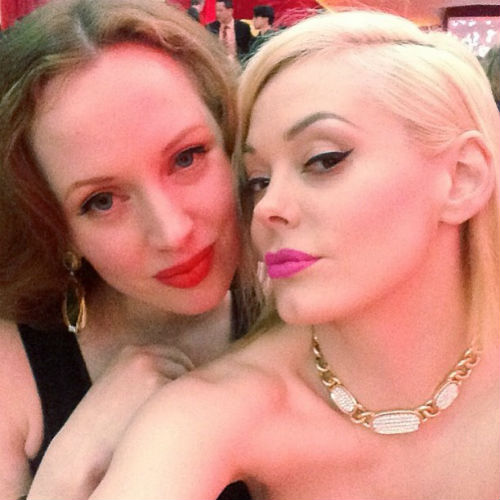 Rose McGowan & sister Eva McGowan